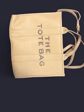 The Tote Bag Beige Shoulder Tote